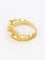 Bague 54 Bague couronne or jaune diamants perles 58 Facettes 1108.1