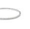 Bracelet Bracelet Jonc Pavé Diamants Or Gris 58 Facettes BRA53