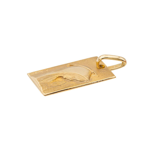 Pendentif Augis Pendentif Médaille religieuse Or jaune 58 Facettes 3013237CN