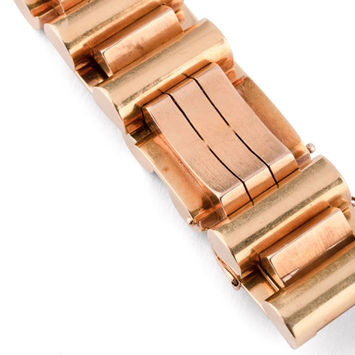 Bracelet Bracelet Tank Or Rose, Or Jaune 58 Facettes 1