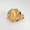 Pendentif Poussin éclosion d'oeuf charme vintage années 60 grand pendentif turquoise oiseau bijoux 58 Facettes G13151