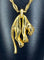 Collier Cartier - Collier « C de Cartier » et pendentif panthère de Cartier, or jaune et diamants 58 Facettes AB435