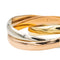 Bague 57 Cartier Bague Alliance Trinity Or rose 58 Facettes 3123541CN