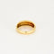 Bague 52,5 Bague jonc or jaune 58 Facettes CHA01786