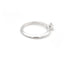 Bague TIFFANY and Co - Bague platine avec diamant princesse 58 Facettes