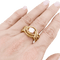 Bague 58 Bague fils d'or jaune et diamants. 58 Facettes 34510