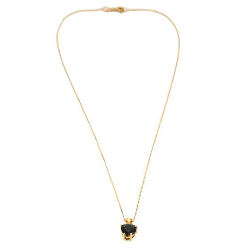 Collier Collier cœur en or jaune et saphir 58 Facettes LP1268-1292/BE15