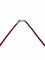 Collier Collier de perles en rubis avec fermoir en argent 58 Facettes