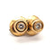 Boucles d'oreilles Boucles d'oreilles en or jaune 750 et diamants 58 Facettes