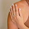 Bague Bague 2 ors sertie diamant 58 Facettes