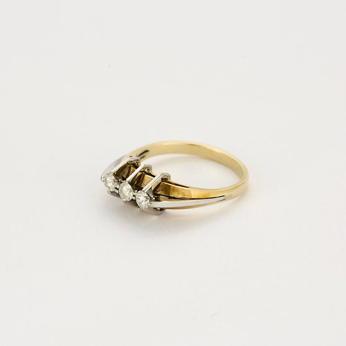 Bague 55.5 Bague en or et diamants 58 Facettes CHA0895
