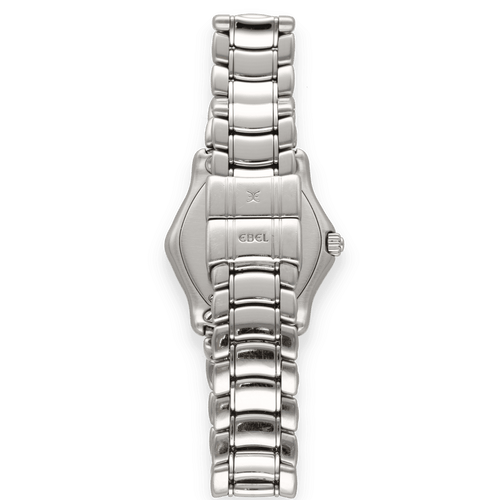 Montre Montre Ebel Sport Classique Dame acier - Ref. 988901 - Quartz - 1985 - 25 mm - Ecrin dorigine 58 Facettes fb10583