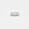 Bague 55 Bague en or blanc et diamants 58 Facettes 2527