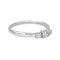 Bague 54 Bague Or blanc Diamant 58 Facettes 4098648RV
