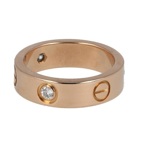 Bague 54 Cartier Bague Cartier Collection "Love" Avec Diamants 58 Facettes 4146