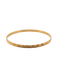 Bracelet 4 Bracelets joncs ciselés en or jaune 58 Facettes 1.0001394/2