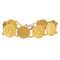 Bracelet Bracelet pièces d'or jaune 58 Facettes SL7135