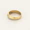 Bague 55 Bague jonc en or jaune, blanc et diamants 58 Facettes ROD4037