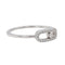 Bague 53 Messika Bague Move Uno Or blanc Diamant 58 Facettes 3753458RV