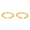 Boucles d'oreilles Boucles d'oreilles Créoles Or jaune 58 Facettes 4311411CN