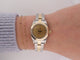 Montre vintage montre ROLEX 76183 oyster perpetual lady or & acier garantie auto 58 Facettes 265437