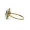 Bague 60 Bague - Or jaune et blanc, Diamants & Saphir 58 Facettes 250018SP
