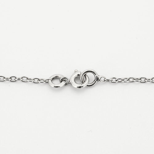 Collier Collier type négligé en or gris et diamants 58 Facettes MEA4702