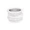 Bague 54 Bague Pomellato, "Tubolare", or blanc, diamants. 58 Facettes 34443