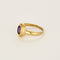 Bague 56 Bague en or jaune et améthyste 58 Facettes AUX1333X3