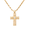 Pendentif Chopard "Croix" or jaune, diamants. 58 Facettes 34196