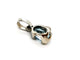 Pendentif Pendentif Or blanc Topaze 58 Facettes 1141378CD