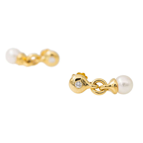 Boucles d'oreilles Boucles d'oreilles Or jaune Diamant 58 Facettes 2737236CN