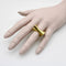 Bague 45 Bague selle moderniste vintage en or 18 carats 58 Facettes A1003E