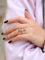 Bague 51 Bague Art Nouveau toi et moi or perle diamants 58 Facettes J175