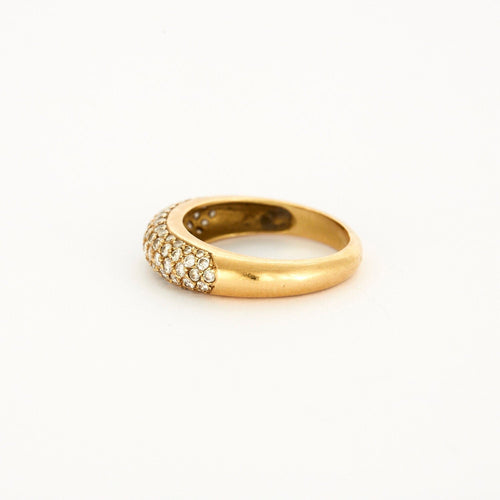Bague Bague Bande Pavée 58 Facettes LP477