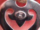 Collier collier pendentif O.J. PERRIN coeur legendes mm or 18k 7gr cordon cartier 58 Facettes 265101