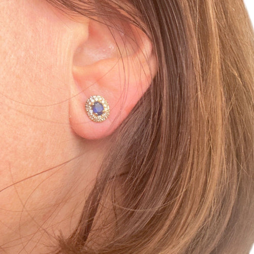 Boucles d'oreilles Boucles d’oreilles Marguerite en or jaune 58 Facettes 376