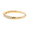 Bague 50 Bague Demi alliance Or jaune Diamant 58 Facettes 2713677CN