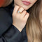 Bague 54 Solitaire Or Jaune & Aigue Marine 58 Facettes 60-GS35808-2