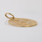 Pendentif Médaille or jaune Saint Christophe signée Augis 58 Facettes 24-297B