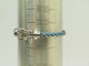 Bracelet bracelet FRED force 10 gm 0b0005 manille en or blanc 18k 2 cordons 58 Facettes 271113