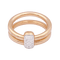 Bague 52 Bague Pomellato, "Together", or rose, diamants. 58 Facettes 34123