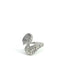 Bague Bague cygne en or blanc sertie de diamants pavés 58 Facettes UN0142