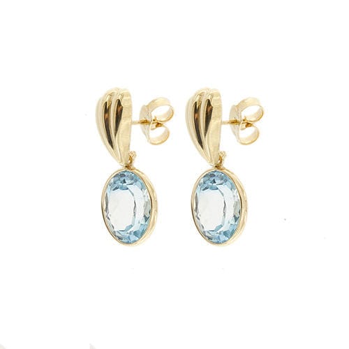Boucles d'oreilles Boucles d'oreilles pendantes topazes 58 Facettes 34537