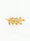 Broche GUBELIN Broche feuille or rubis émeraudes 58 Facettes 1126.1