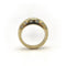 Bague Bague contemporaine en or 18 carats avec diamants en forme de dôme 58 Facettes