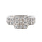 Bague 53 Bague Or blanc Diamant 58 Facettes 2624869CN