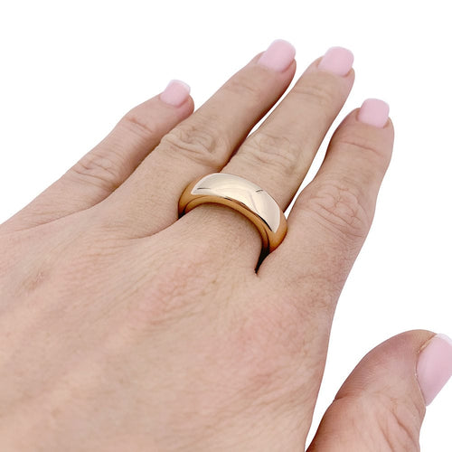 Bague 53 Bague Pomellato, "Iconica Slim", or blanc naturel. 58 Facettes 33657