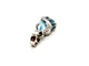 Pendentif Pendentif Or blanc Topaze 58 Facettes 1141378CD