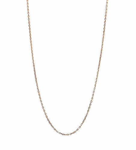 Collier Chaîne maille forçat diamantée 58 Facettes CH.1388.6
